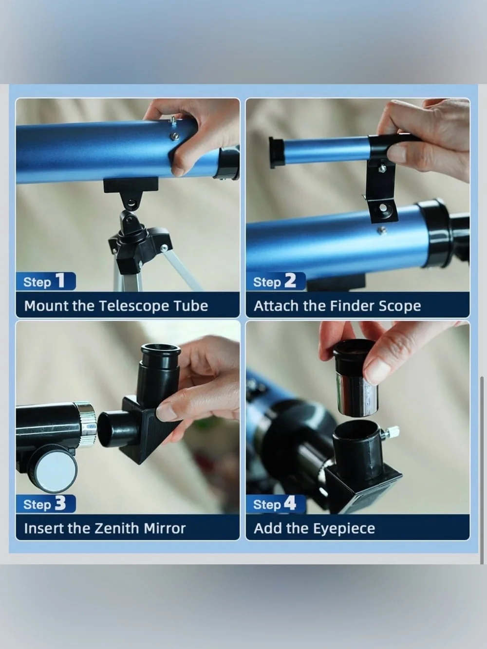 Luzsco Kids Telescope with Accessories